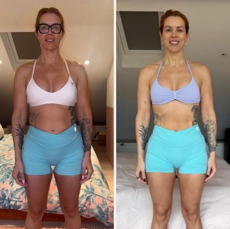 Jasmina, transformacija posle 5 meseci saradnje