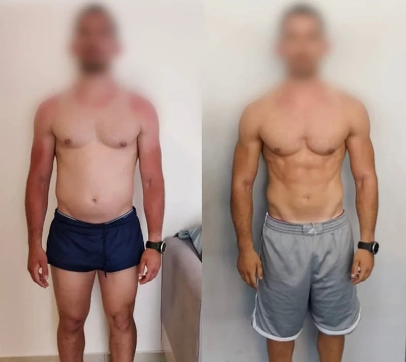 Jovan, transformacija posle 8 meseci saradnje