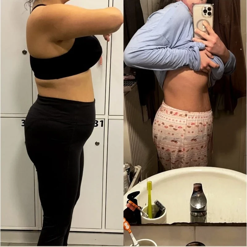 Jovana, transformacija posle 6 meseci saradnje
